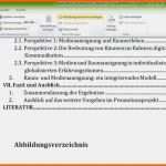 Original Bachelorarbeit Word Vorlage Neu Abbildungsverzeichnis In