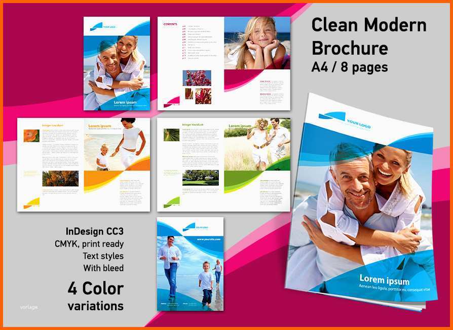 Original Brochure Zafira Pics Indesign Brochure Templates