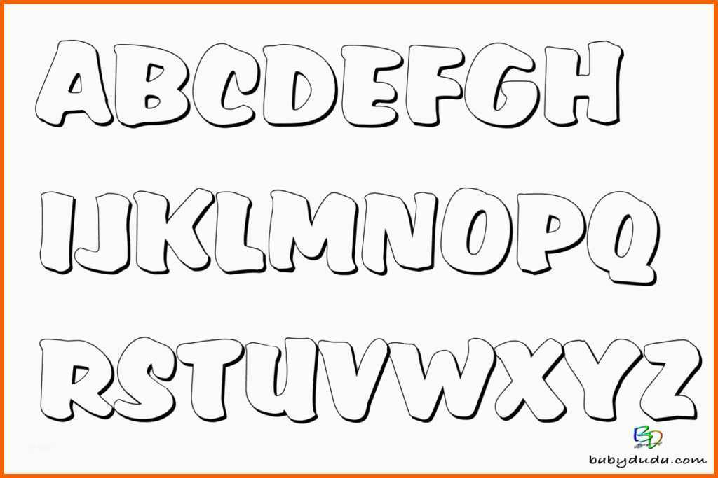 Original Buchstaben Ausmalen Alphabet Malvorlagen A Z