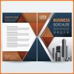 Original Business Broschüre Vorlage Mit Braunen Und Grauen