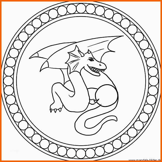 Original Drachen Bilder Zum Ausdrucken Avec Drachen Mandala Kinder