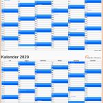 Original Excel Kalender 2020 Kostenlos