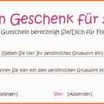 Original Gutschein Vorlage Word Download