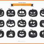 Original Halloween Kürbis Schnitzen Vorlage