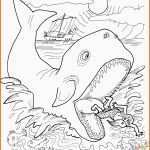 Original Jona Im Wal Ausmalbilder Jonah In the Whale Coloring Pages