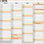 Original Kalender 2016 Excel Kostenlos