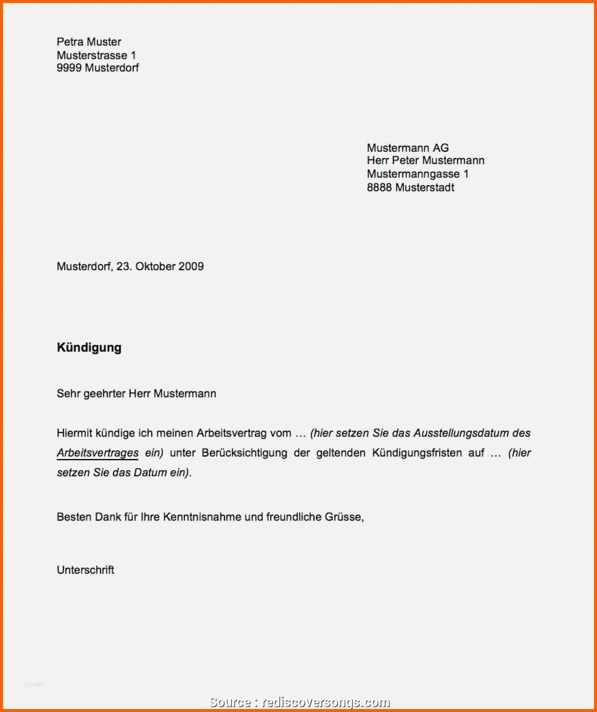 Original Komplex Kündigungsschreiben Muster Rechtsanwalt