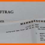 Original Mahnung Inkasso Jobcenter