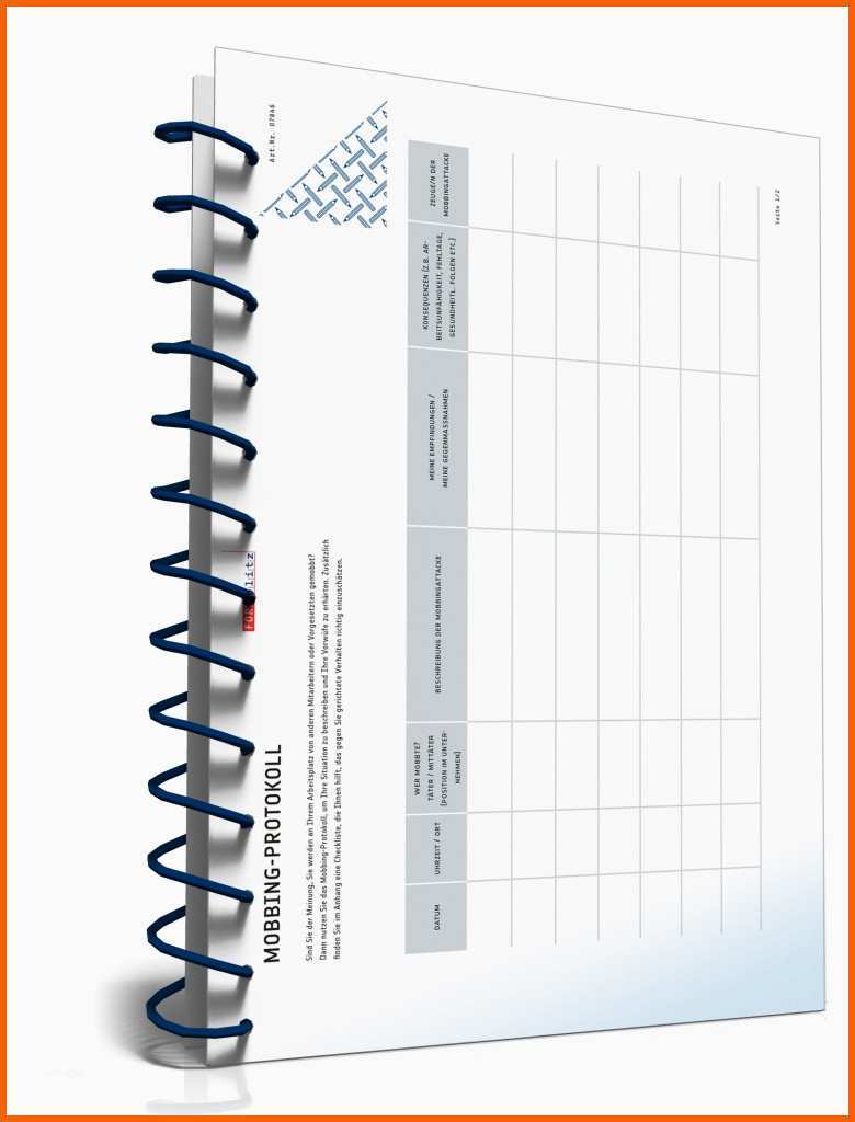 Original Mobbing Protokoll Mit Checkliste Kostenlos Vorlagen 2756