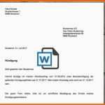 Original Muster Kündigung Arbeitsvertrag Arbeitgeber Kostenlos