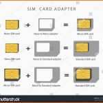 Original Nano Sim Zu Micro Sim Adapter Selber Bauen
