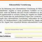 Original Schreiben Versicherung Schadensregulierung Vorlage