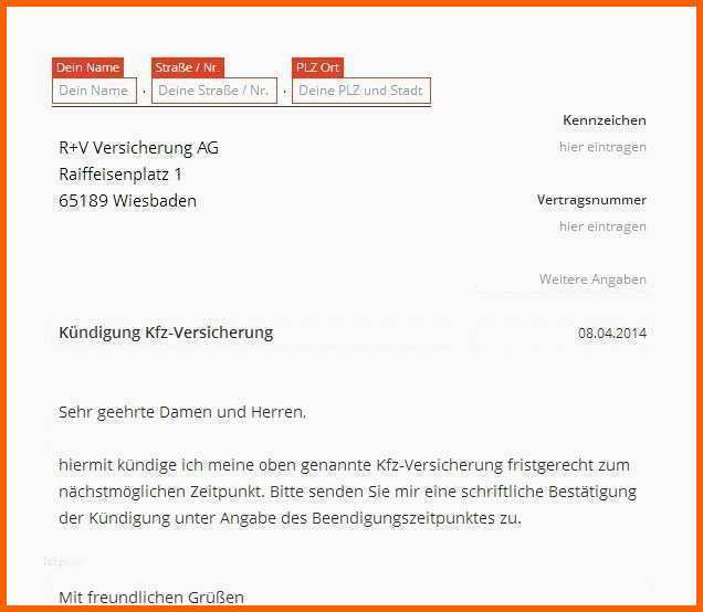 Original Schreiben Versicherung Schadensregulierung Vorlage
