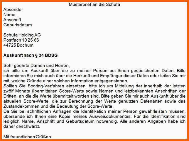 Original Selbstauskunft Vorlage Bank – Download Vorlagen