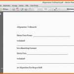 Original Vollmacht Pdf Vorlage Download – Kostenlos – Chip