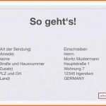 Perfekt 13 Briefumschlag A4 Beschriften
