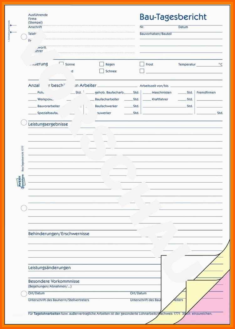 Perfekt 17 Besuchsbericht Vorlage