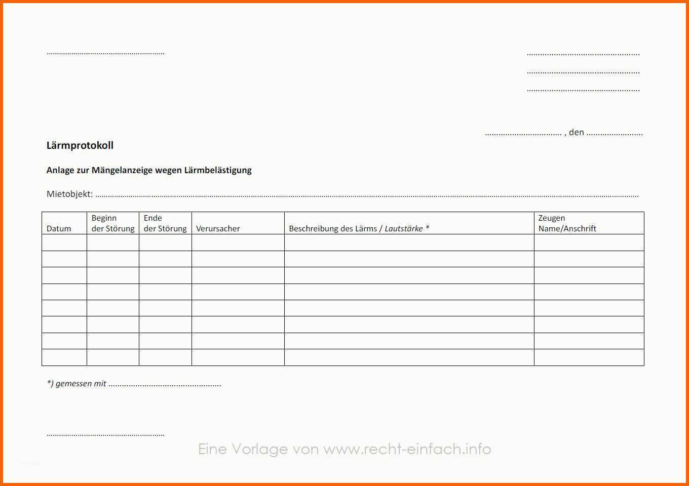 detaillierte mieterhohung mietspiegel muster