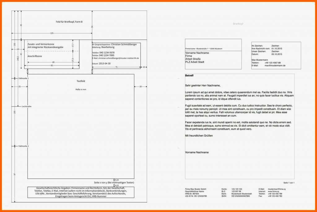 Perfekt 34 Wunderbar Din 5008 Musterbrief Vorlage Vorräte