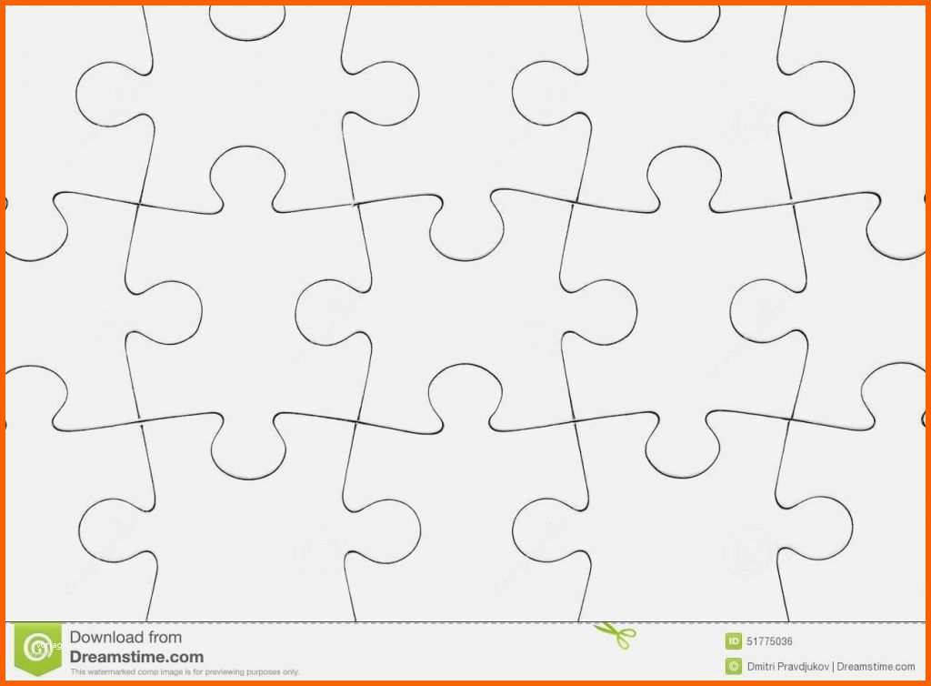 Perfekt 52 Neu Puzzle Vorlage Bilder