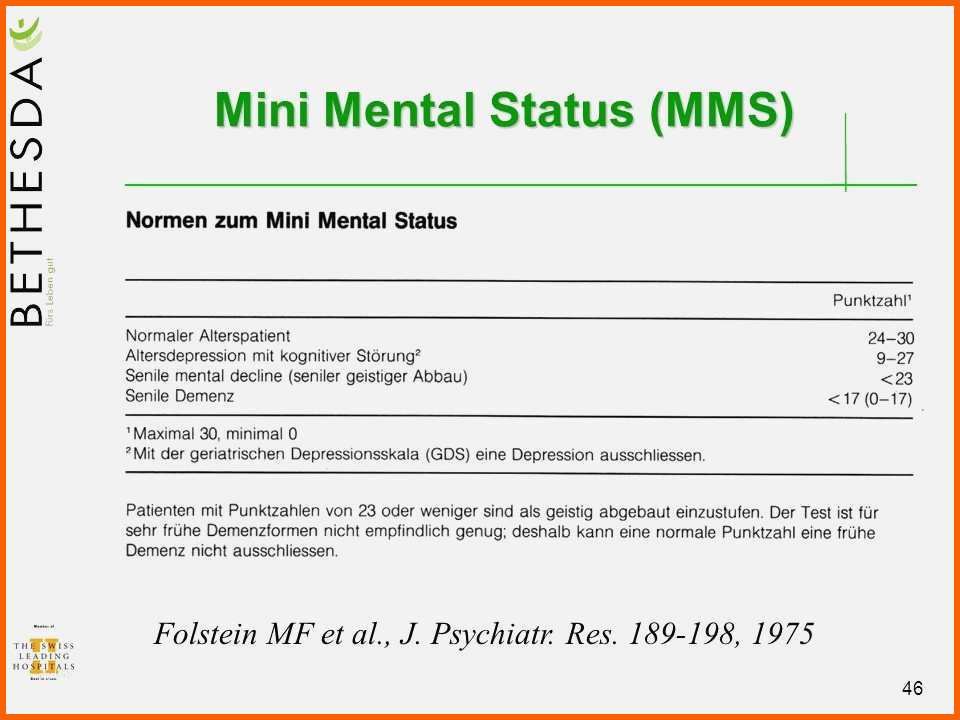 Perfekt 62 Inspiration Mini Mental Test Vorlage Ideen