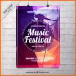 Perfekt Abstrakte Musik Festival Plakat Vorlage