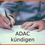 Perfekt Adac Kündigen Per Mustervorlage so Einfach Geht S