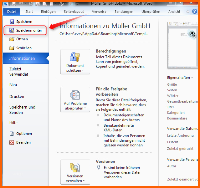 Perfekt Briefkopf Mit Microsoft Word Erstellen