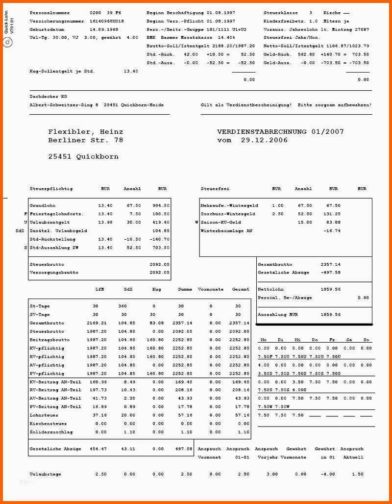 Perfekt Datev Vorlage Zur Dokumentation Der Täglichen Arbeitszeit
