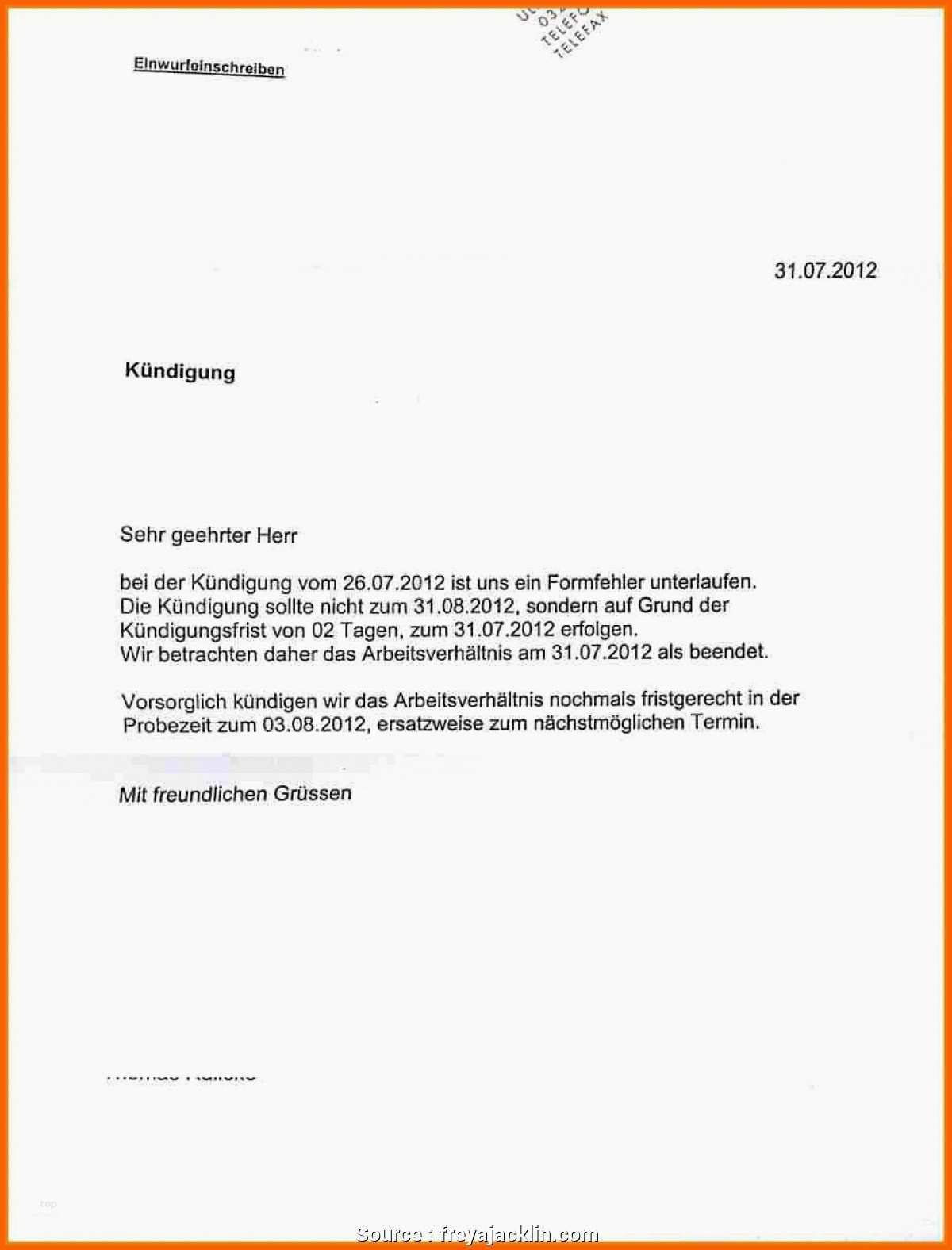 Perfekt Detail Kündigung Muster Download Kostenlos Ergenekonteror