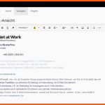 Perfekt Disclaimer Flexible E Mail Signatur
