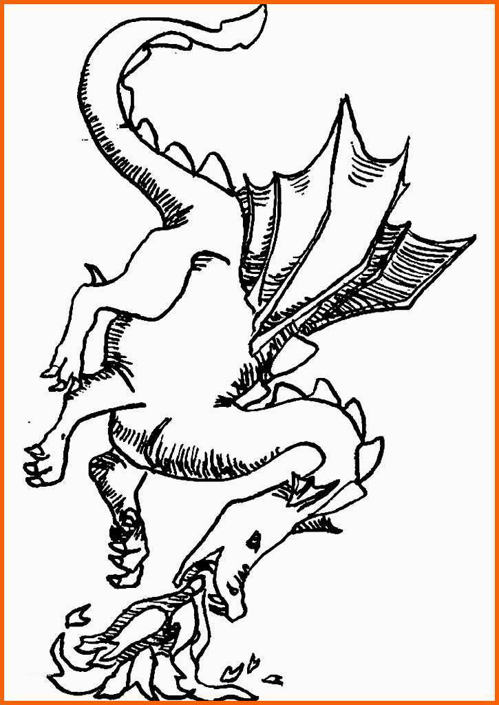 Perfekt Drachen Vorlage Zum Ausdrucken Idee Schöne 20 Drache