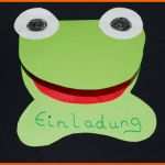 Perfekt Einladung Frosch Kinderspiele Welt