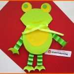 Perfekt Frosch Basteln Mit Kindern Vorlage Und Anleitung