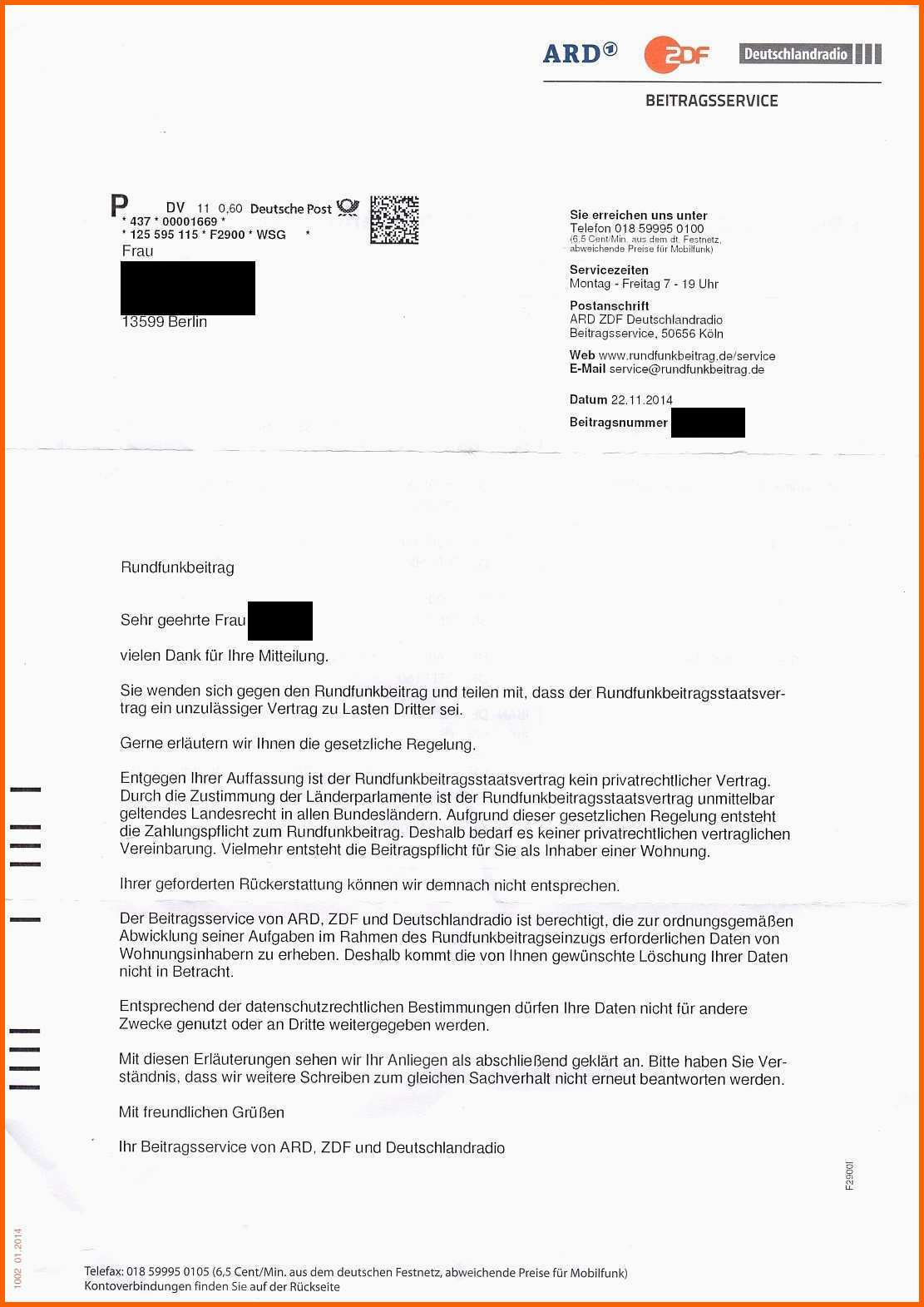 Perfekt Gez Kündigen Vorlage Schönste Steuerpflicht Aufgehoben