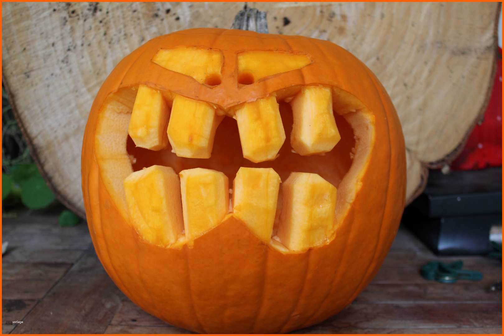 Perfekt Halloween Kürbis Foto & Bild