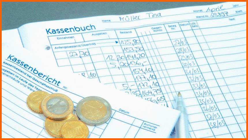 Perfekt Kassenbuch Vom Finanzamt Anerkannt