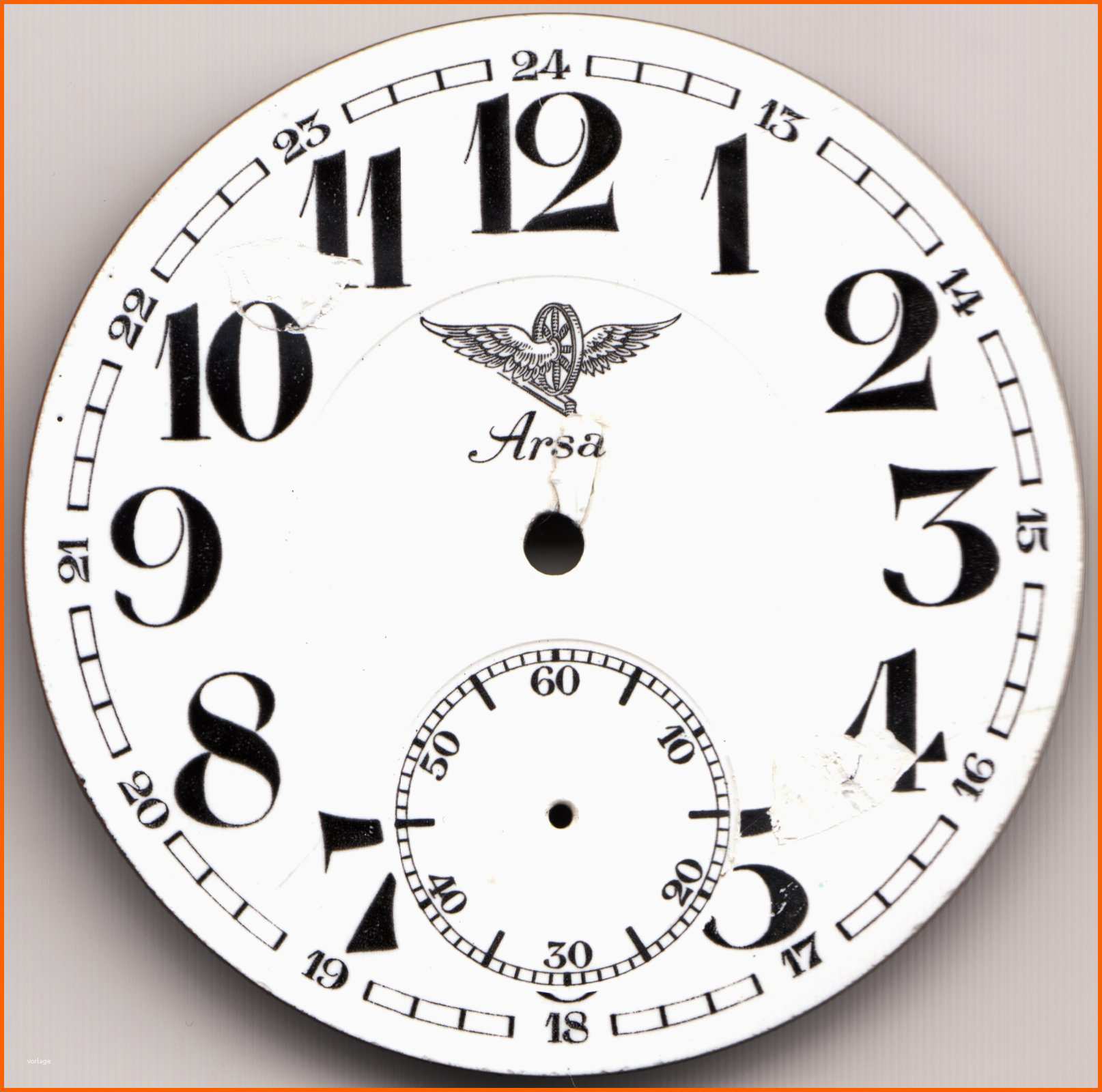 35 original Zifferblatt Uhr Vorlage | Kostenlos Vorlagen