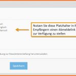 Perfekt Newsletter Vorlage Erstellen Kundenmeister
