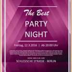 Perfekt Party Flyer