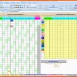 Perfekt Plantafel Excel Vorlage – De Excel