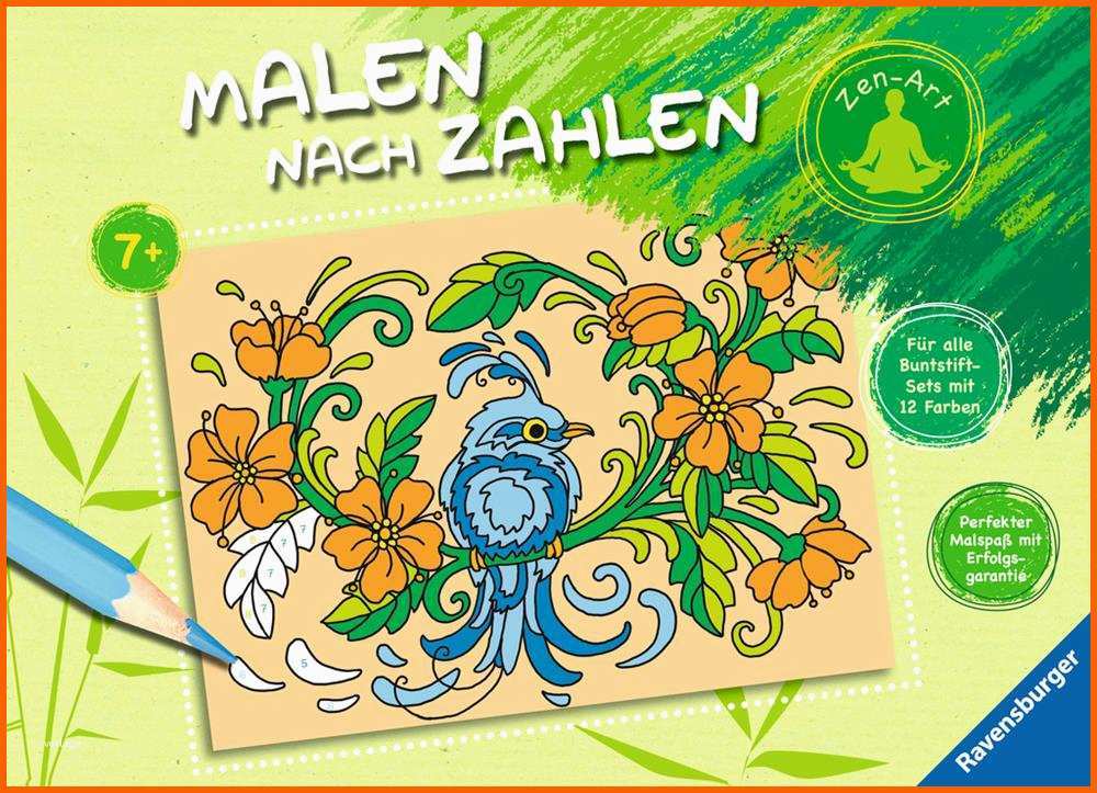 Perfekt Ravensburger Malen Nach Zahlen Zen Art