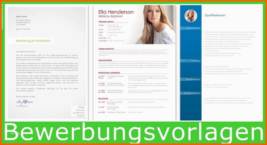 Perfekt Resume Templates and Covering Letter In Word & Open Fice