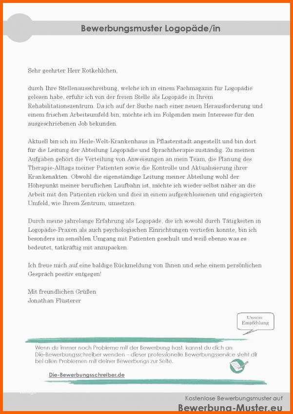 Perfekt Schön Bewerbung Ferienarbeit