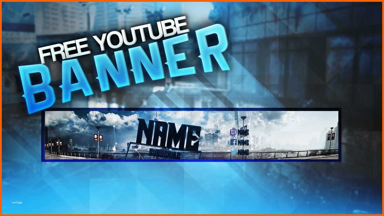 Perfekt Shop Kanal Banner Template Download Link V 3
