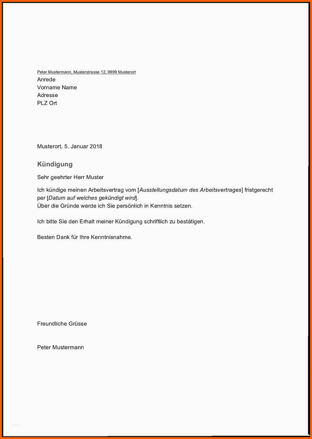 Perfekt Sky Kundigung Vorlage Zum Ausdrucken Sky
