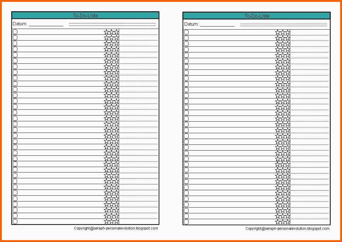 to do liste vorlage excel kostenlos