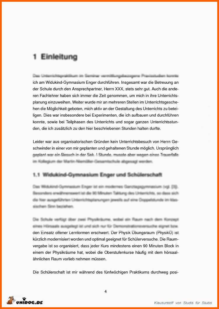Perfekt Unidog Praktikumsbericht Physikdidaktik
