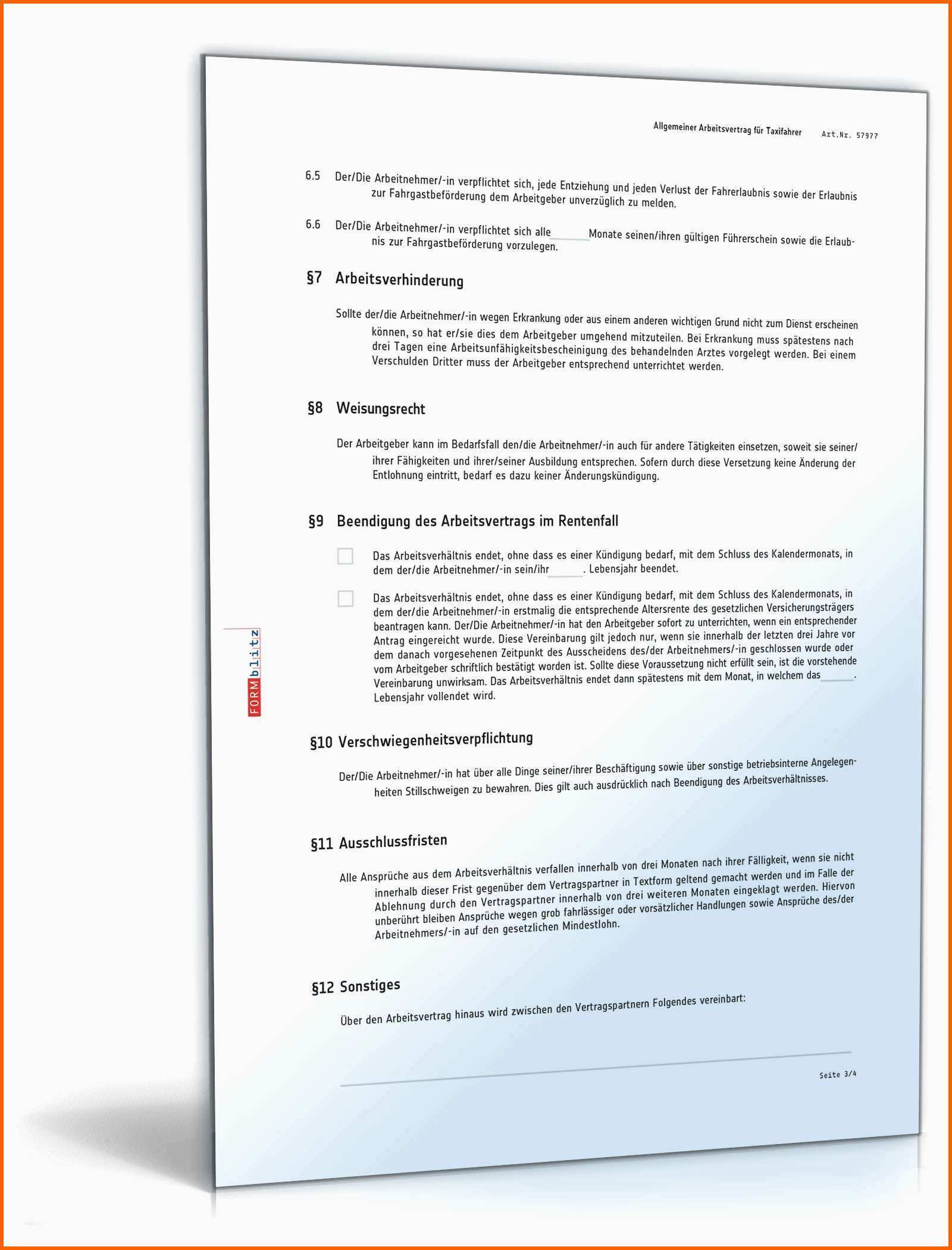 Perfekt Word Vorlage Broschüre 2 Seitig Einzigartig Arbeitsvertrag