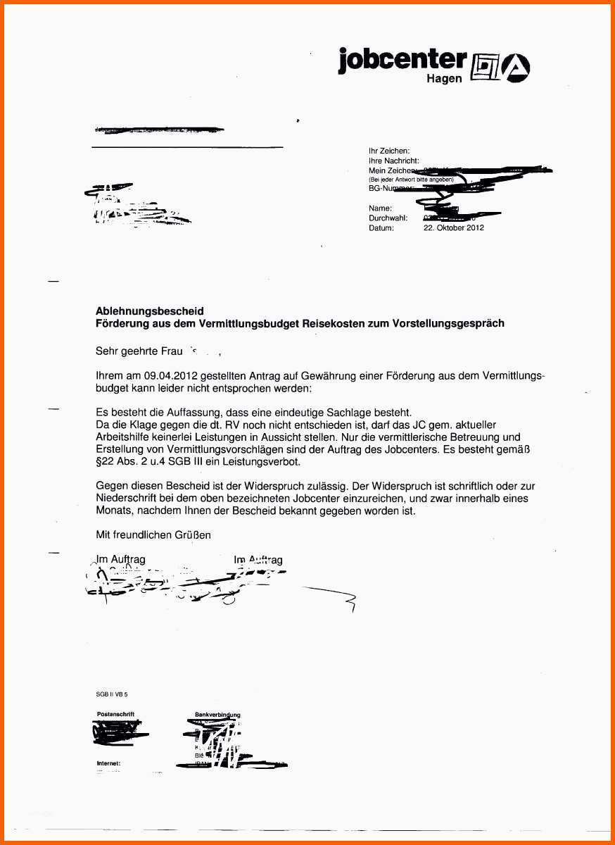 Phänomenal 16 Antrag Auf Erstausstattung Jobcenter Muster
